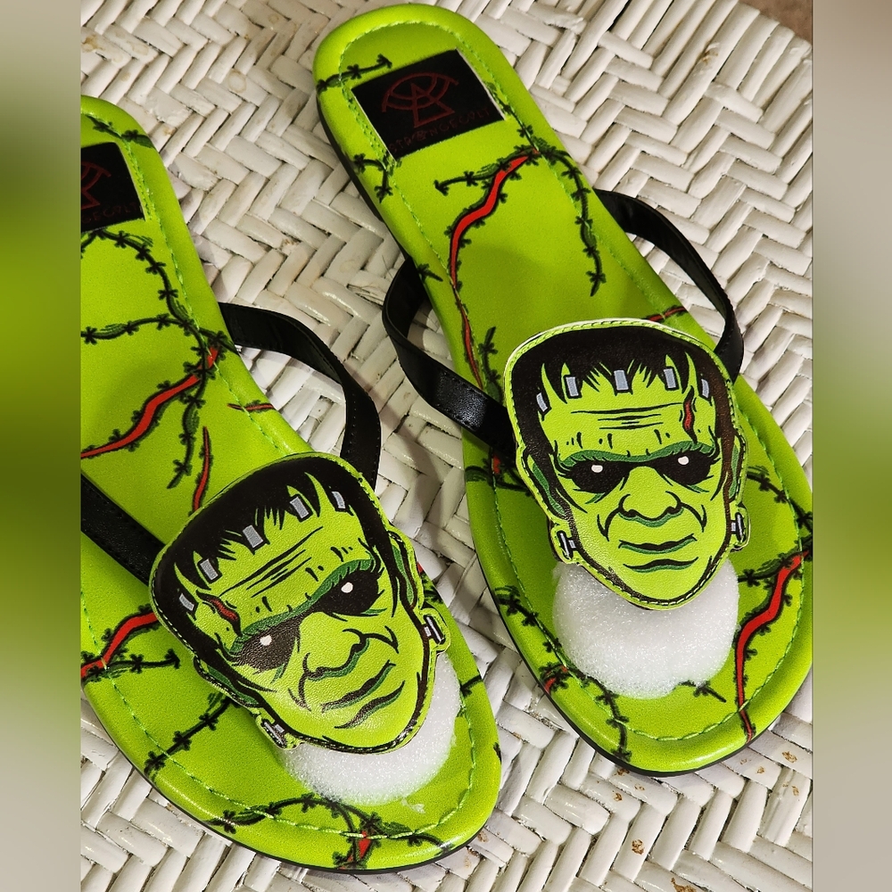 New Betty Frankie Sandal ~ Strange Cvlt ~ Frankenstein - Picture 3 of 7